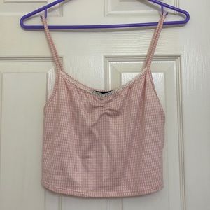 Baby pink dainty tank top
